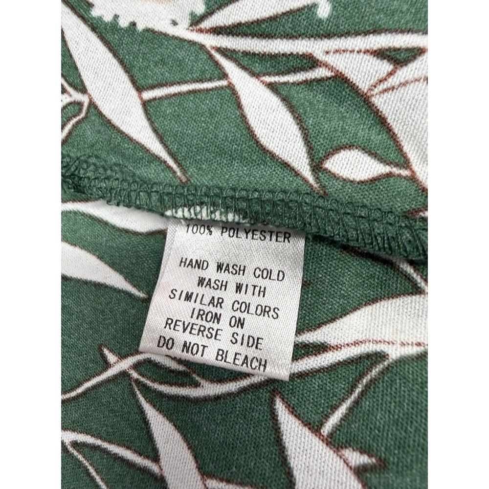 Baltic Born Becca Smocked Maxi Dress Green Floral Off Shoulder S - Picture 7 of 7